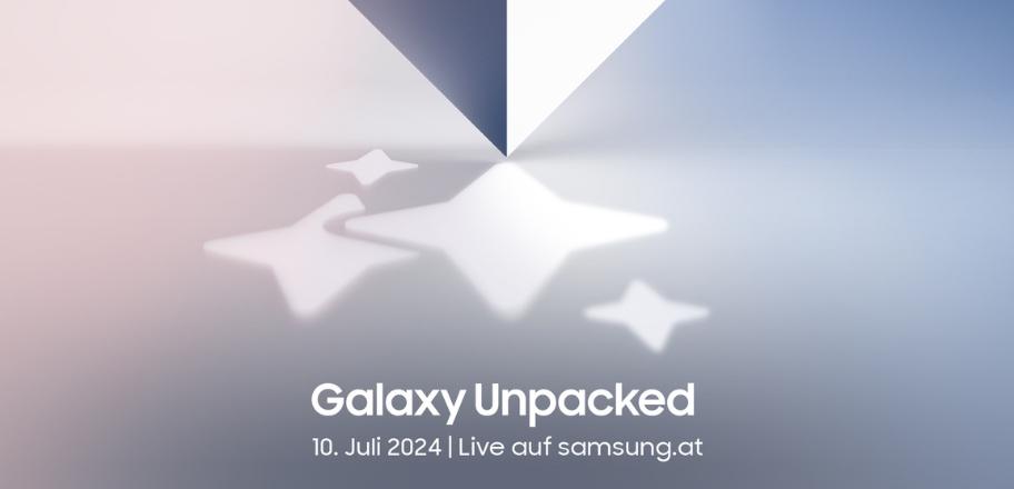 Samsung Galaxy Unpacked 10. Juli 2024 | Live auf samsung.at