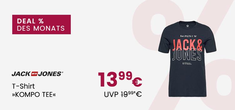 Deal des Monats: Jack & Jones T-Shirt um 13,99€