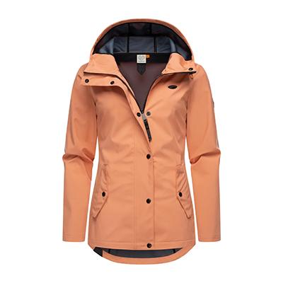 Ragwear Softshelljacke »Softshelljacke Margge Shell«, mit Kapuze, wasserdicht