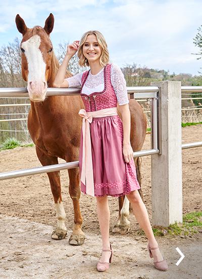 Pinkes Dirndl