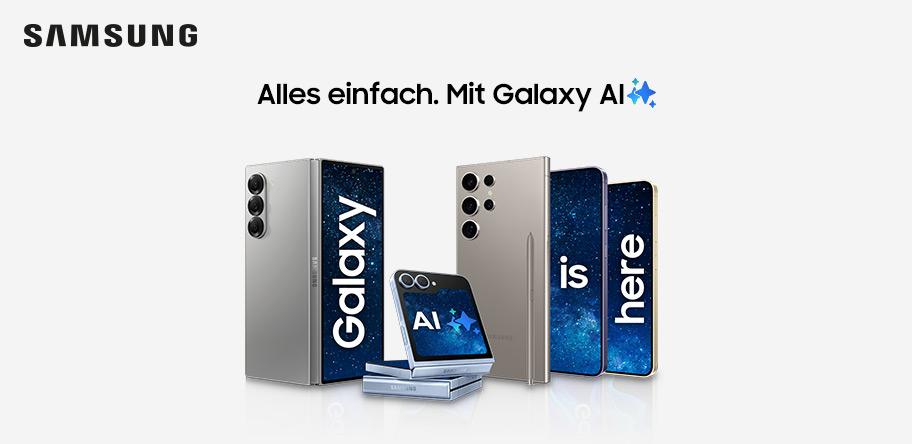 Samsung Alles einfach. Mit Galaxy AI